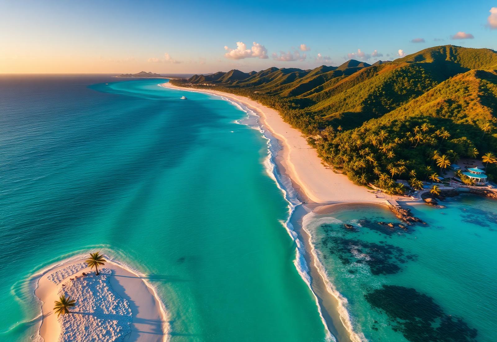 Dominican Republic coastline